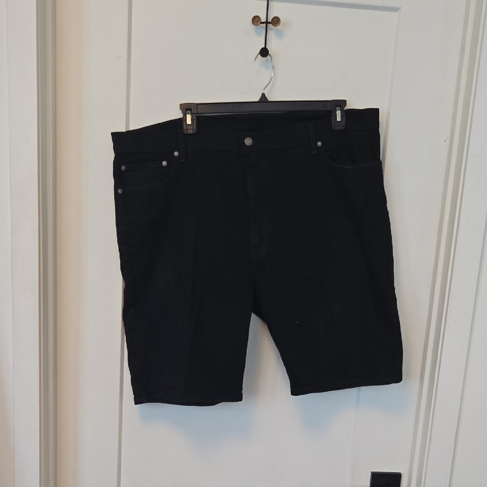 Levi's Black Jean Shorts Classic Denim Style
